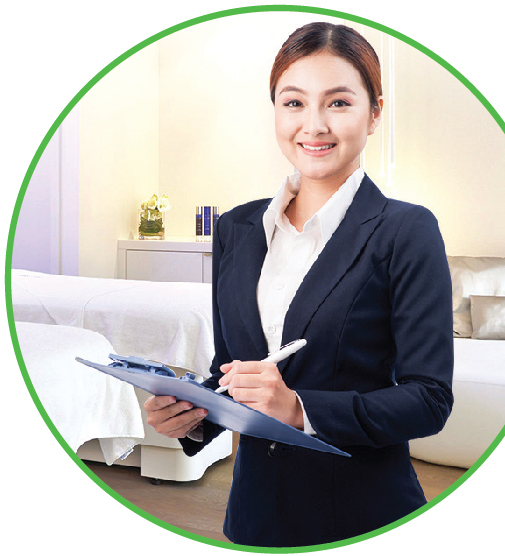 Lễ tân và tư vấn trong lớp kỹ năng thực hành trong spa